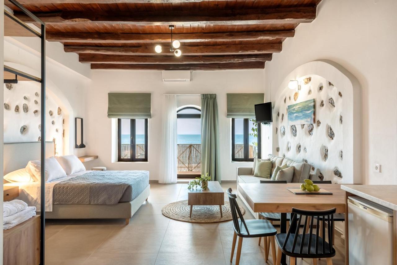 Superb Apartments Kriaras Sea View In Sfakia Хора-Сфакион Экстерьер фото