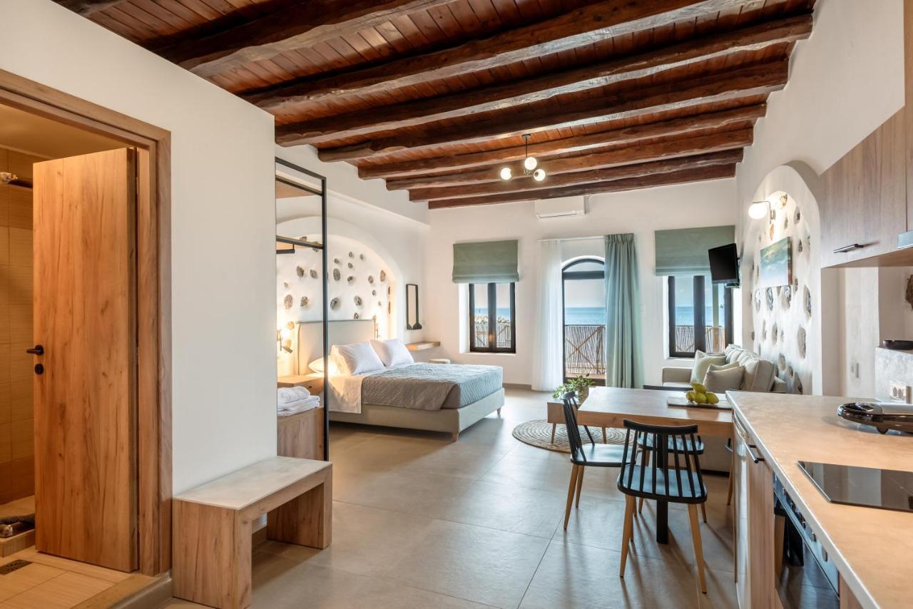 Superb Apartments Kriaras Sea View In Sfakia Хора-Сфакион Экстерьер фото